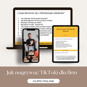 Kurs online TikTok Master